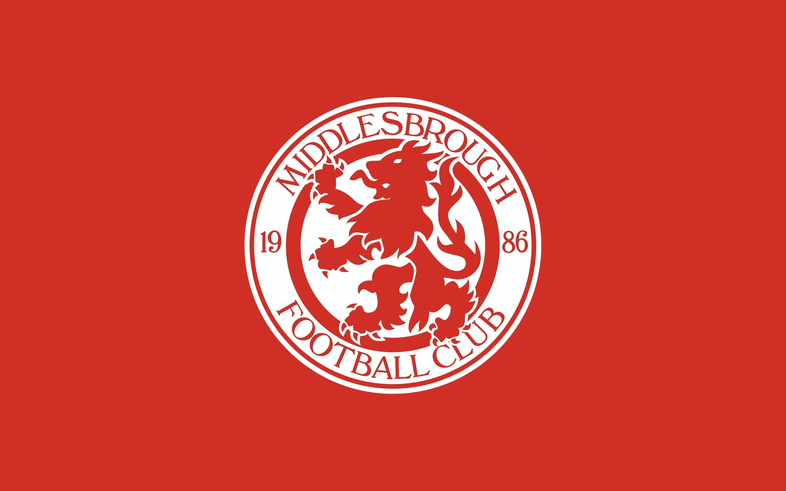 Middlesbrough FC Primary logo t shirt iron on transfers
